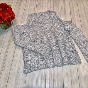 Abercrombie Cold Shoulder Sweater, girl’s  13/14